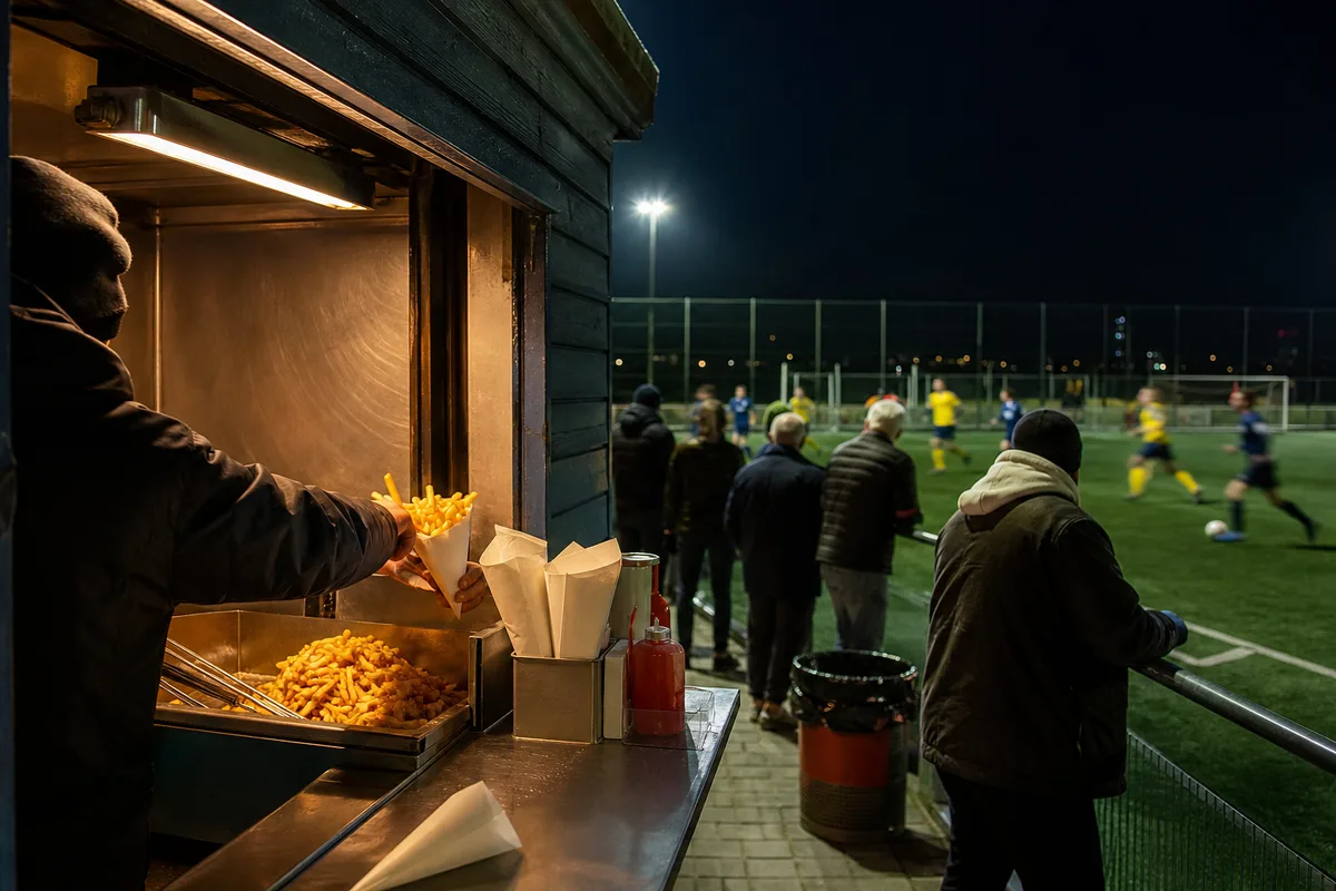 Pommesbude am Sportplatz: warum sie den Verein finanziell trägt